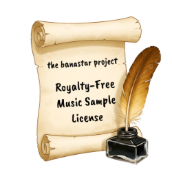 an image of a royalty-free music sample contract